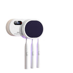Triplo - Suporte para escova de dentes com desinfeção UV