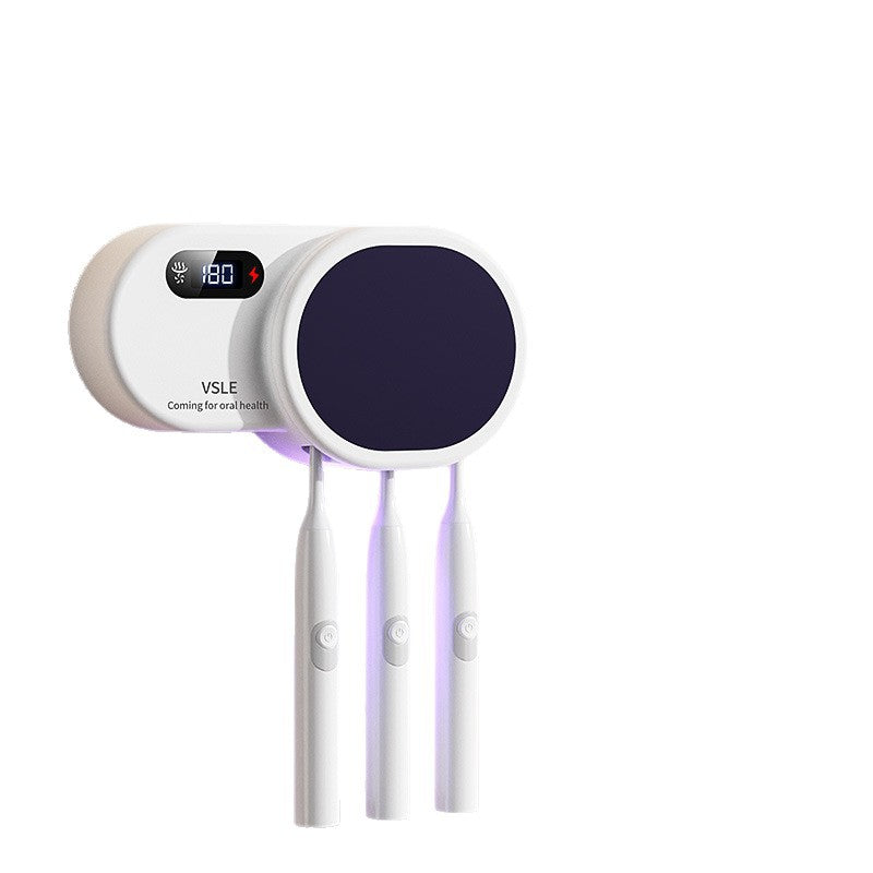 Triplo - Suporte para escova de dentes com desinfeção UV